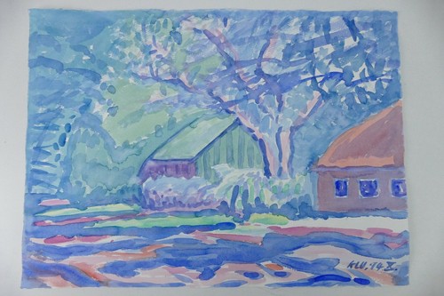 Wilhelm klußmann aquarell - wilhelm,