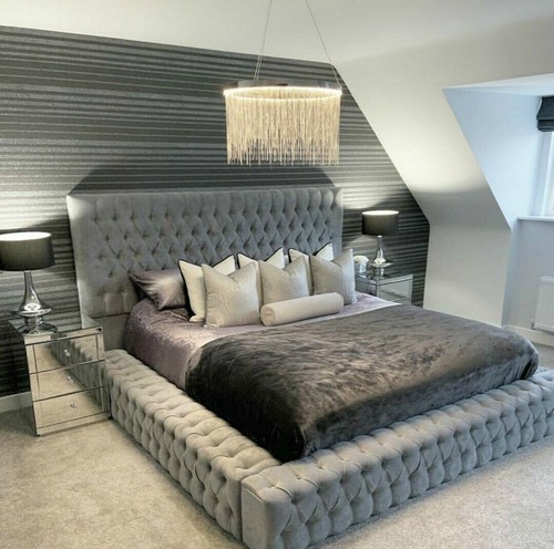Chesterfield bett luxus - bett,