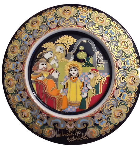 Rosenthal weihnachtsteller - rosenthal,