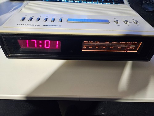 Grundig sono clock vintage - clock, 25,