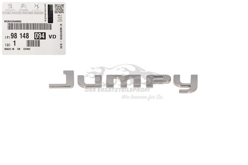 Original schriftzug jumpy für - original,