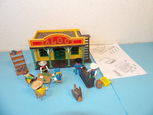 Western playmobil 3461 saloon - playmobil,