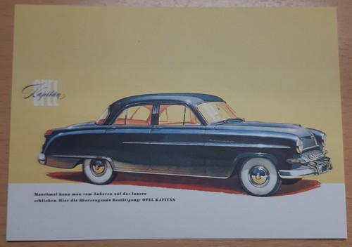 Postkarte original werbung - postkarte,