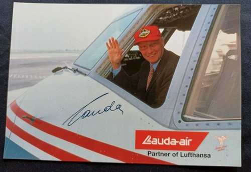 Autogrammpostkarte mit