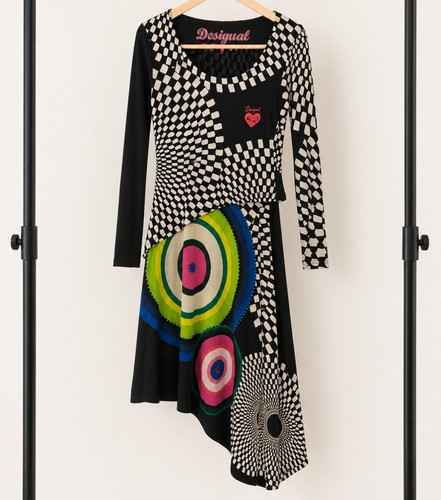 Desigual damen jerseykleid - damen,