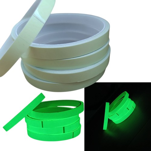 Glow the dark klebeband - dark, 3m