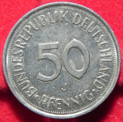 Deutschland pfennig 1990 - 50, pfennig,
