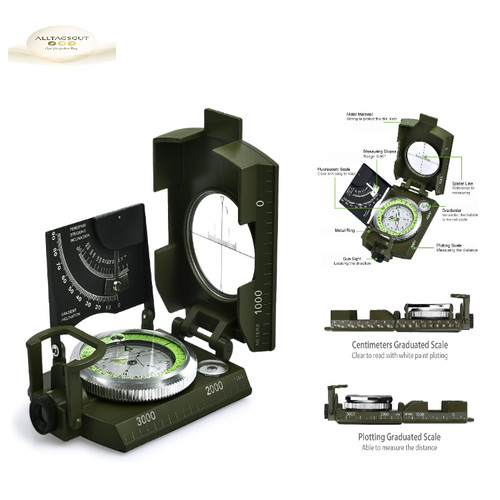 Militär kompass klinometer - kompass,