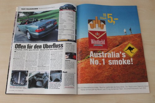 Auto bild 1999 mercedes - mercedes, clk
