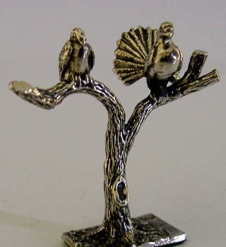 Sterlingsilber ring love - love, birds