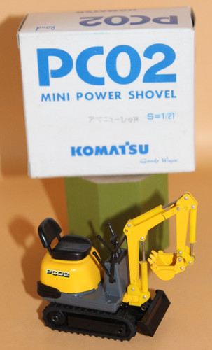 Komatsu pc02 minibagger 21 - pc02,
