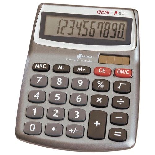 Genie tischrechner 540 dual - genie,