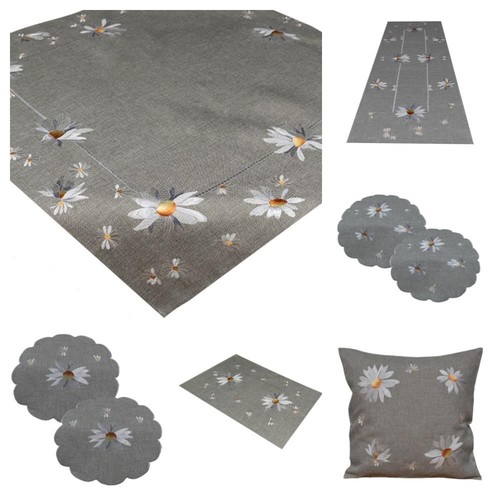 Tischdecke tischläufer kissen - tischdecke,