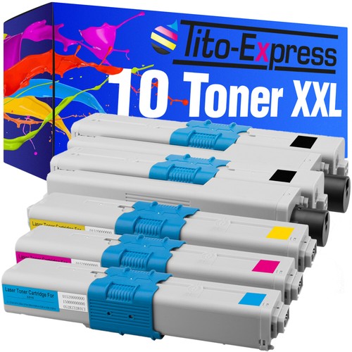 10er set toner - toner, xxl