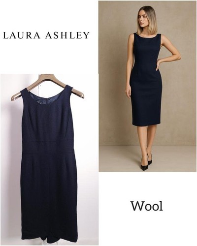 Women laura ashley - dress, navy