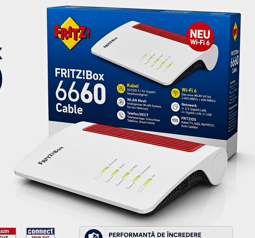 Fritz box 6660 - 6660, cable