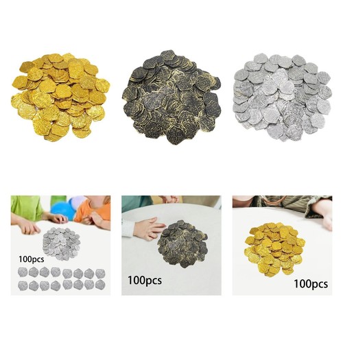 100x schatzmünzen brettspiele - 100x,