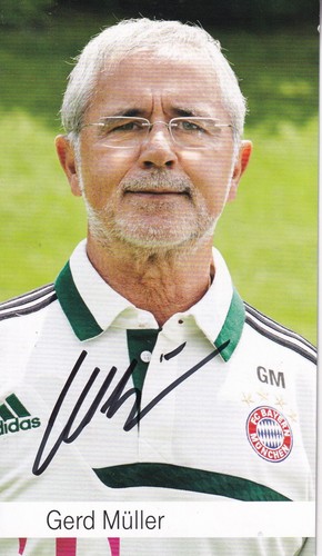 Autogramm gerd müller - gerd,