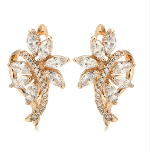 Elegante luxus ohrringe creole - luxus,