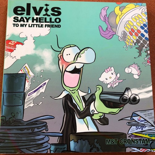 Elvis say hello comics - elvis,