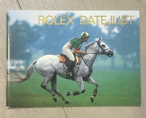 Rolex datejust booklet - booklet, /