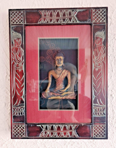 Relief wandbild buddha - buddha, im