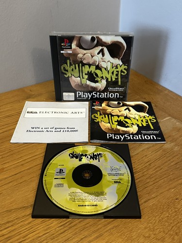 Skullmonkeys ps1 playstation - skullmonkeys,