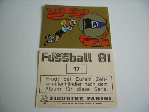 Panini fussball wappen - fussball,