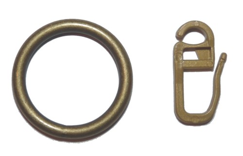 Metall gardinenringe - 10,