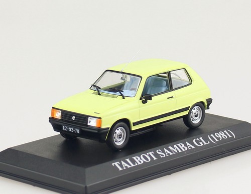 Talbot samba 1981 gelb - samba, 1:43