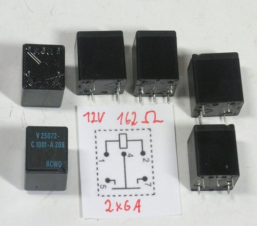 Relais x 6a - 12, 162