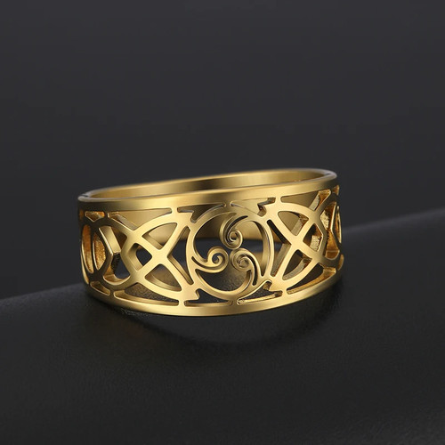 Triskele bdsm ring - bdsm, edelstahl