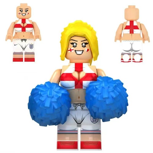 Sexy cheerleader england figur - cheerleader,