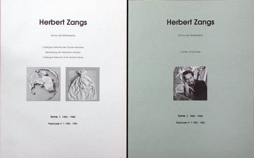 Herbert zangs catalogue - herbert, zangs,