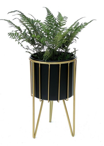 Blumenhocker mit topf - blumenhocker,