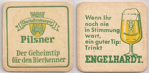 Engelhardt old beer mat - mat, /
