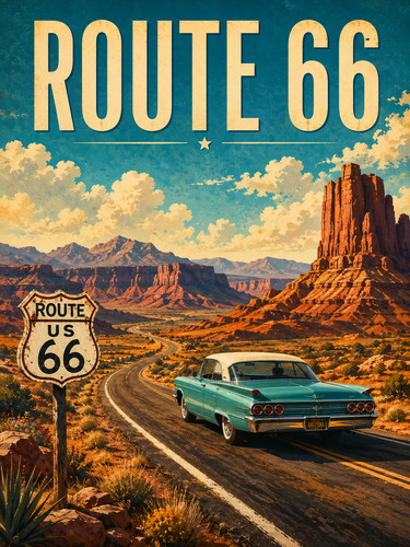 243 route arizona retro - 243.,
