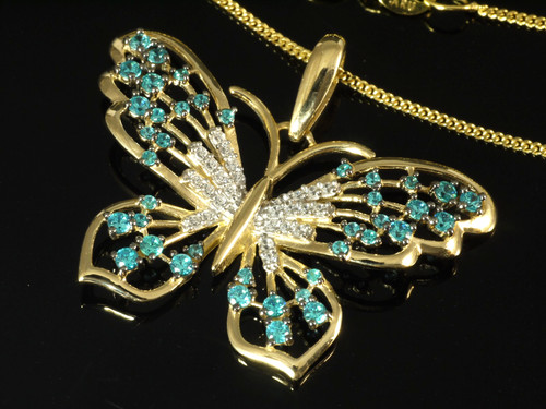 333 gold schmetterling - 333,