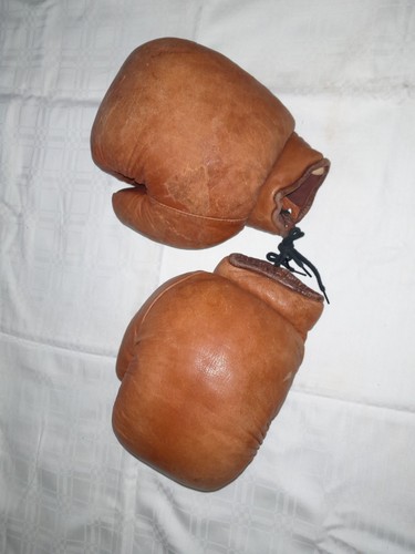 Klassik leder boxhandschuhe - leder,