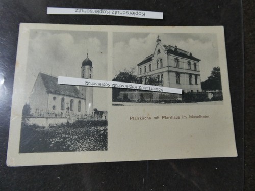 Ansichtskarte maselheim - ak,