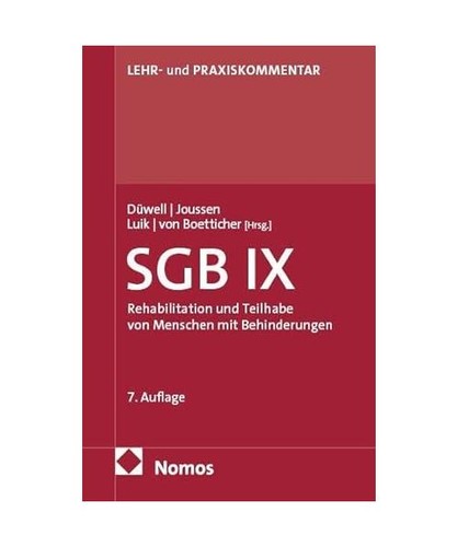 Sozialgesetzbuch sgb ix - sozialgesetzbuch,