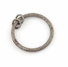 Pavé Diamant Runde Anhänger