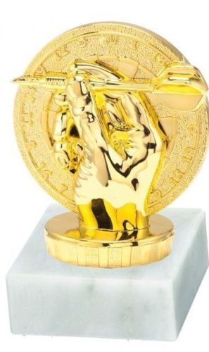 Kleiner dart pokal mit gravur - mit,