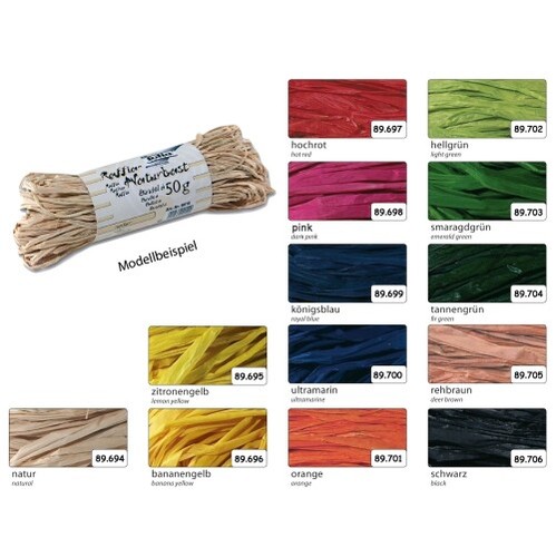 Raffia - (55,60€/kg),