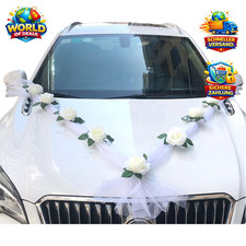 Autoschmuck Hochzeit Brautpaar