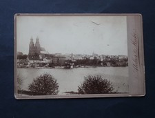 Original Plattenfoto Gnesen Ansicht mit Dom Posen Gniezno