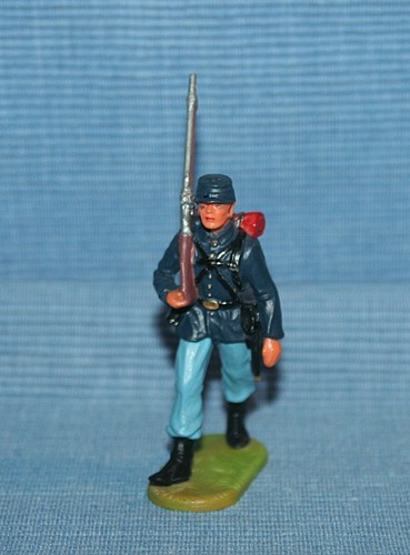 Elastolin figur soldat - elastolin, figur: