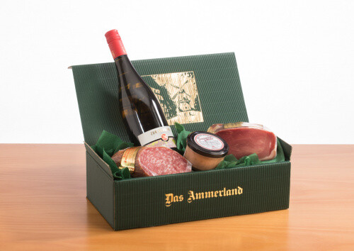 Weißwein-Schinken-Präsent
