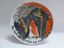 Rosenthal Künstlerteller Motiv 9 von Hildegard Knef