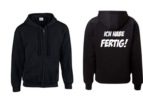 Kapuzenjacke ich habe - ich,